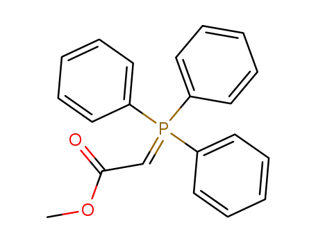 Molecular Structure of 2605-67-6 (Methyl (triphenylphosphoranylidene)acetate)
