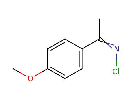Molecular Structure of 1559065-83-6 (N-chloro-1-(4-methoxyphenyl)ethanimine)