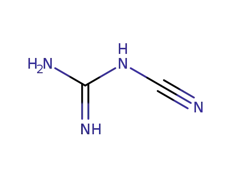 Molecular Structure of 461-58-5 (Dicyandiamide)