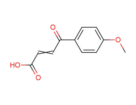 Molecular Structure of 5711-41-1 (3-(4-METHOXYBENZOYL)ACRYLIC ACID)