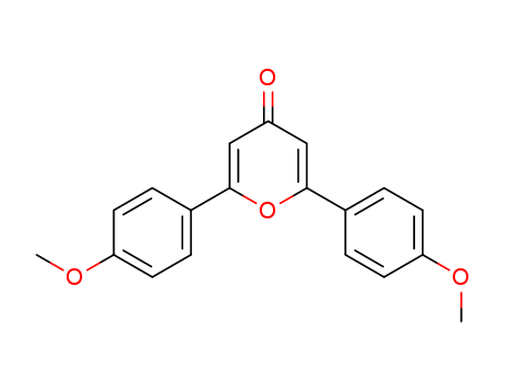 1678-14-4,2,6-bis(4-methoxyphenyl)-4H-pyran-4-one,4H-Pyran-4-one,2,6-bis(p-methoxyphenyl)- (6CI,7CI,8CI); NSC 81111