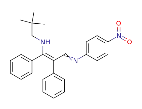 1-Neopentylamino-3-(4-nitrophenylimino)-1,2-diphenyl-1-propen