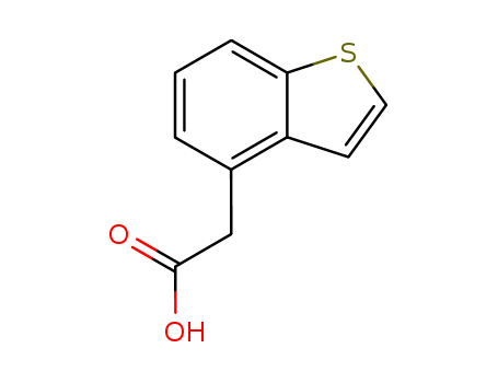 2635-75-8,4-(benzo(b)thienyl)acetic acid,2-(Benzo[b]thiophen-4-yl)aceticacid; 4-Benzo[b]thienylacetic acid; 4-Thianaphtheneacetic acid;Benzo[b]thiophen-4-ylacetic acid; NSC 27409