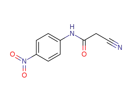Molecular Structure of 22208-39-5 (Acetamide,2-cyano-N-(4-nitrophenyl)-)