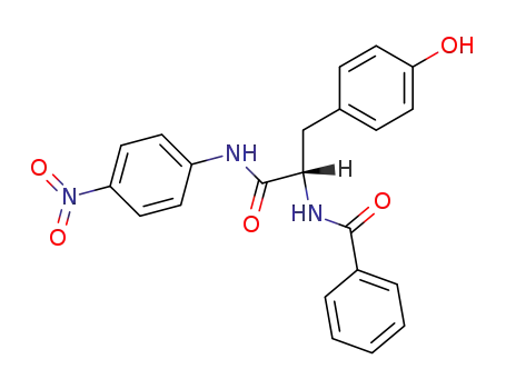 Molecular Structure of 6154-45-6 (BZ-TYR-PNA)