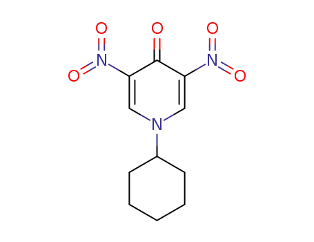 Molecular Structure of 74197-48-1 (1-hexyl-3,5-dinitro-4-pyridone)