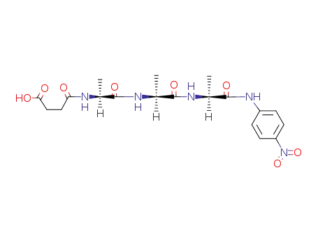 Molecular Structure of 52299-14-6 (SUC-ALA-ALA-ALA-PNA)