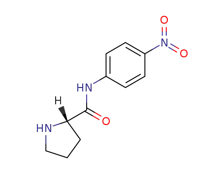 Molecular Structure of 7369-91-7 (H-PRO-PNA HBR)