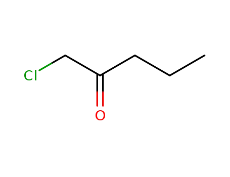 Molecular Structure of 19265-24-8 (2-Pentanone, 1-chloro-)