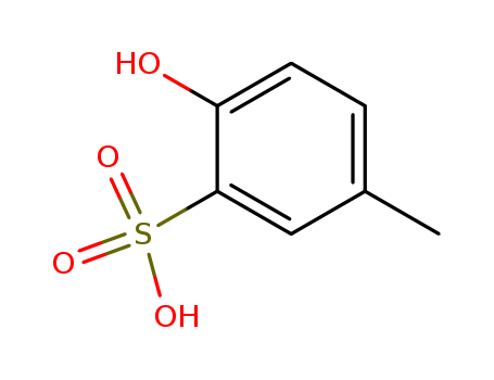 Benzenesulfonic acid, 2-hydroxy-5-methyl-