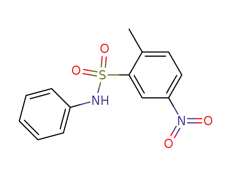 Molecular Structure of 79-88-9 (4-nitro-N-phenyltoluene-2-sulphonamide)
