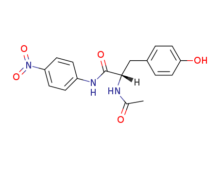 Benzenepropanamide, a-(acetylamino)-4-hydroxy-N-(4-nitrophenyl)-,(aS)-