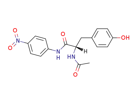 (S)-2-acetamido-3-(p-hydroxyphenyl)-N-(p-nitrophenyl)propionamide
