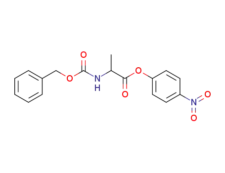 Alanine, N-[(phenylmethoxy)carbonyl]-, 4-nitrophenyl ester