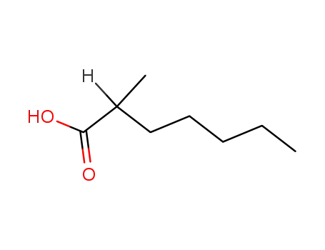 Molecular Structure of 1188-02-9 (2-Methylheptanoic acid)