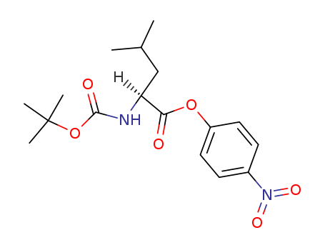 L-Leucine,N-[(1,1-dimethylethoxy)carbonyl]-, 4-nitrophenyl ester