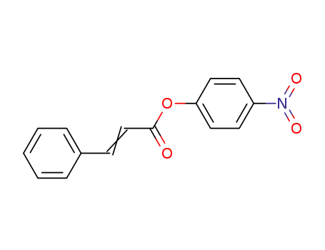 Molecular Structure of 18736-43-1 (2-Propenoic acid, 3-phenyl-, 4-nitrophenyl ester)