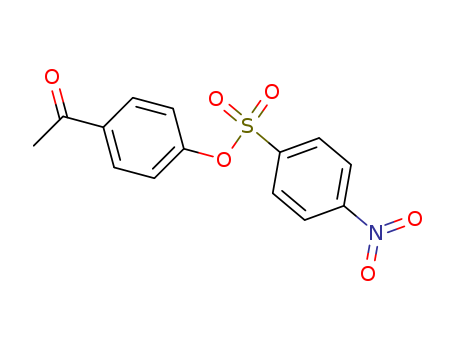 1-[4-(4-nitrophenyl)sulfonyloxyphenyl]ethanone cas  55660-68-9