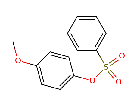 Phenol, 4-methoxy-, benzenesulfonate