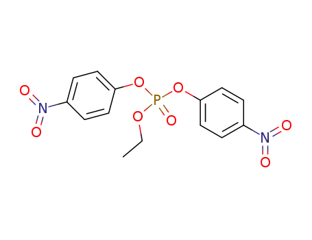 Molecular Structure of 905-14-6 (ethyl bis(4-nitrophenyl) phosphate)