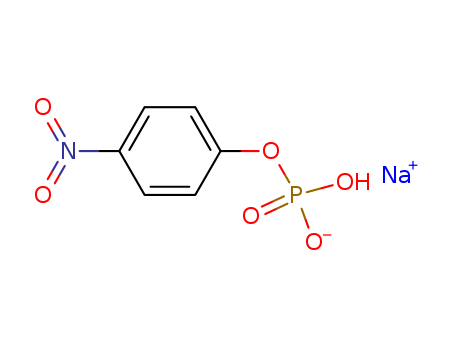 Phosphoric acid, mono(4-nitrophenyl) ester, monosodium salt