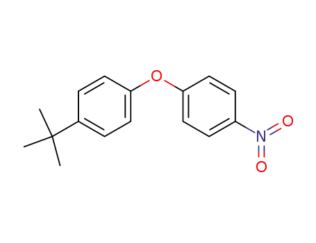 Molecular Structure of 34859-82-0 (4-NITRO-4'-T-BUTYL DIPHENYL ETHER)