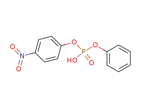 Molecular Structure of 793-12-4 (Phosphoric acid, mono(4-nitrophenyl) monophenyl ester)