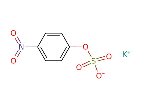 Molecular Structure of 6217-68-1 (P-NITROPHENYL SULFATE POTASSIUM SALT)