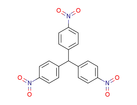 Molecular Structure of 603-49-6 (1-[bis(4-nitrophenyl)methyl]-4-nitro-benzene)