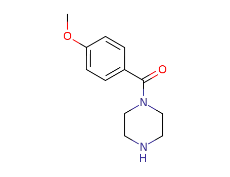 Molecular Structure of 94747-49-6 (1-(4-METHOXYBENZOYL)-PIPERAZINE)