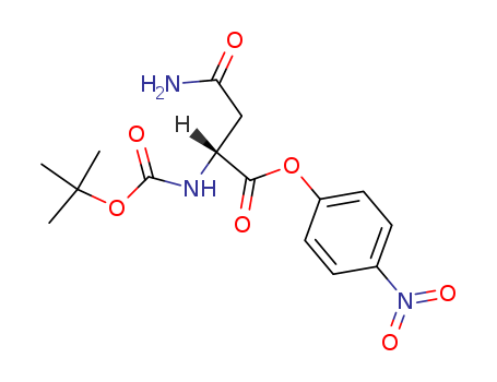 D-Asparagine,N2-[(1,1-dimethylethoxy)carbonyl]-, 4-nitrophenyl ester