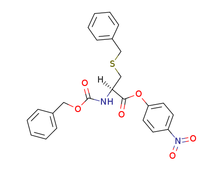 L-Cysteine,N-[(phenylmethoxy)carbonyl]-S-(phenylmethyl)-, 4-nitrophenyl ester