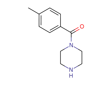 Molecular Structure of 111752-26-2 (1-(4-METHYL-BENZOYL)-PIPERAZINE)