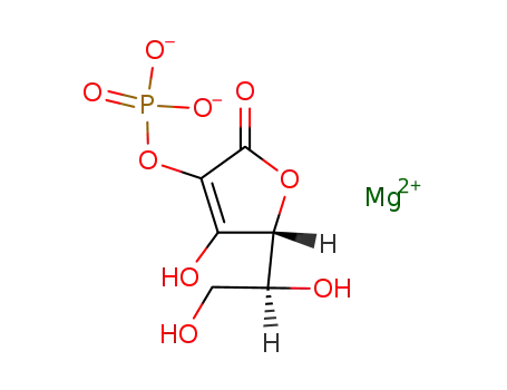 Molecular Structure of 84309-23-9 (ASCORBIC ACID-2-PHOSPHATE MAGNESIUM SALT)