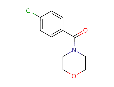 Molecular Structure of 19202-04-1 ((4-Chlorophenyl)(morpholino)methanone)