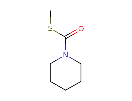 Molecular Structure of 3012-97-3 (S-methyl piperidine-1-carbothioate)