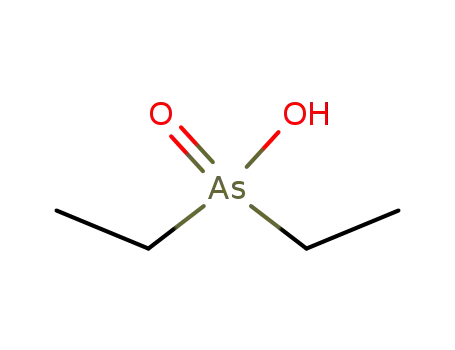 Molecular Structure of 4964-27-6 (Diethylarsinic acid)