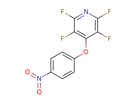 Molecular Structure of 83235-15-8 (4-(4'-Nitrophenoxy)-2,3,5,6-tetrafluoropyridine)