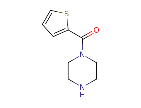 Molecular Structure of 52063-83-9 (1-(THIEN-2-YLCARBONYL)PIPERAZINE)