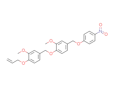 4-(4-(4-allyloxy-3-methoxybenzyloxy)-3-methoxybenzyloxy)nitrobenzene