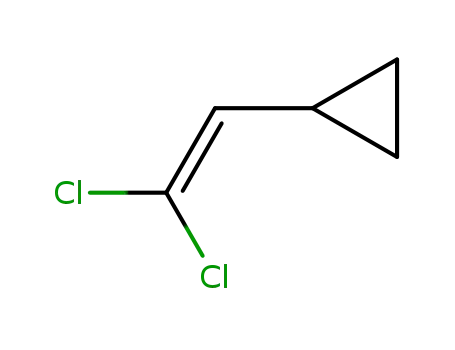 Molecular Structure of 58822-70-1 (1,1-dichloro-2-cyclopropylethylene)