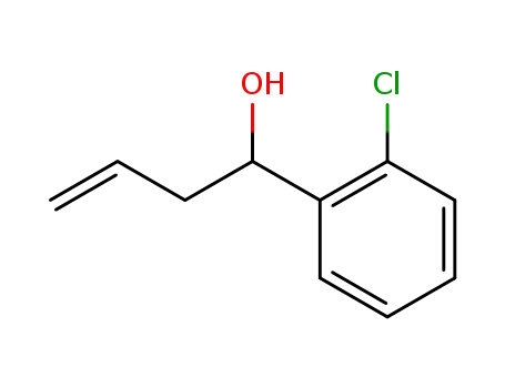 Molecular Structure of 24165-66-0 (1-(2-CHLOROPHENYL)-3-BUTEN-1-OL  97)