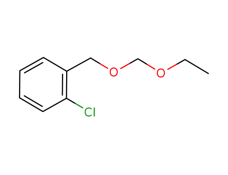 Molecular Structure of 1058649-16-3 (2-chloro-1-[(ethoxymethoxy)methyl]benzene)
