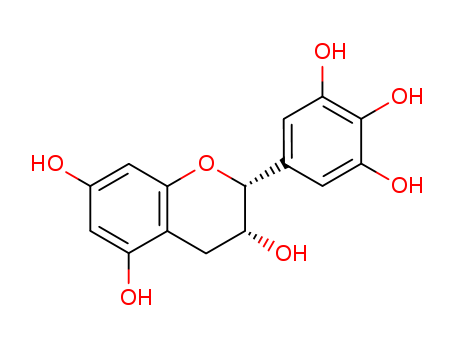 2H-1-Benzopyran-3,5,7-triol,3,4-dihydro-2-(3,4,5-trihydroxyphenyl)-, (2R,3S)-