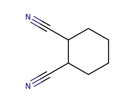 Molecular Structure of 34112-17-9 (cyclohexane-1,2-dicarbonitrile)