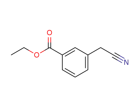 Molecular Structure of 13288-86-3 (ethyl 3-(cyanomethyl)-benzoate)