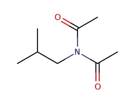 Molecular Structure of 1787-52-6 (N-acetyl-N-(2-methylpropyl)acetamide)