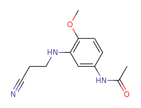3-(N-Cyanoethyl)Amino-4-Methoxy Acetanilide