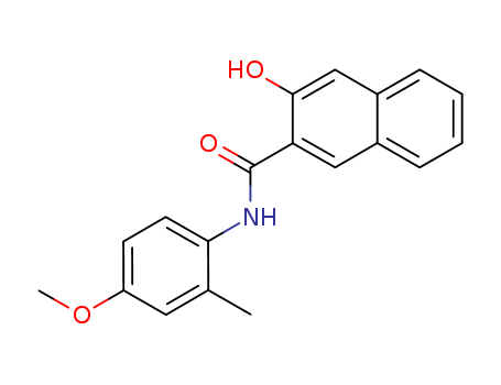 2-Naphthalenecarboxamide,3-hydroxy-N-(4-methoxy-2-methylphenyl)-