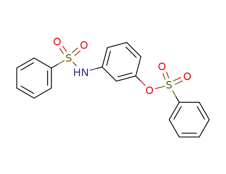 1-Benzolsulfamino-3-benzolsulfoxy-benzol